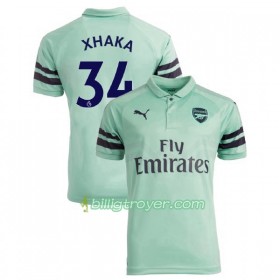 Billige Fotballdrakter Arsenal Granit Xhaka 34 Tredjedraktsett 2018/19 Kortermet